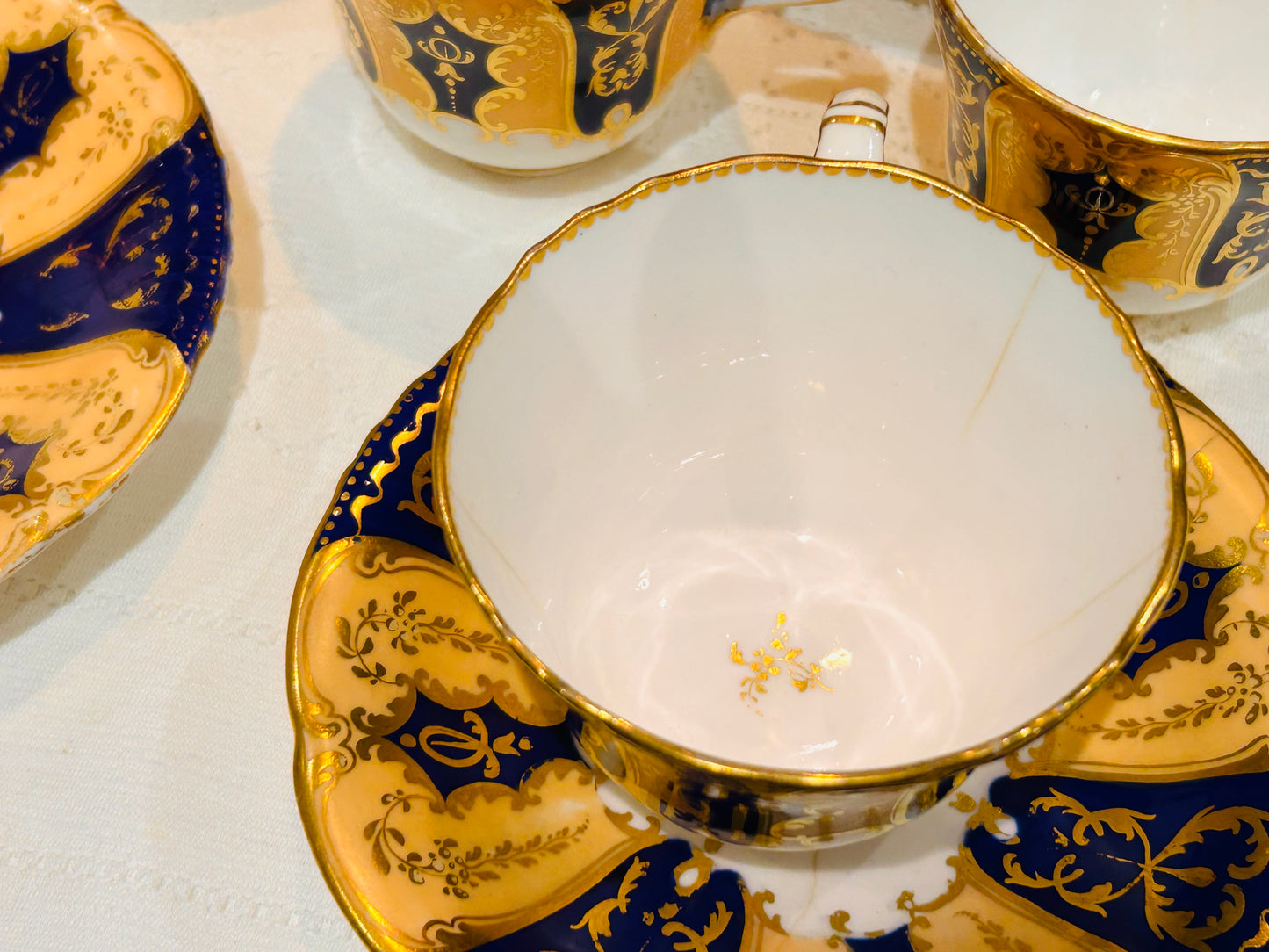 Antique English 19th Century Tea Set AF