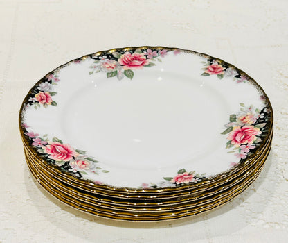 Royal Albert Concerto A set of 6 Lunch  Plates