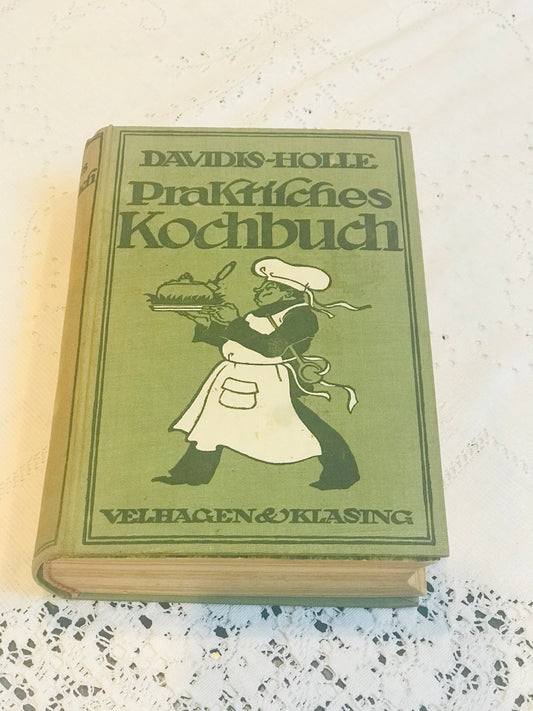 German Vintage Cooks Recipe Book