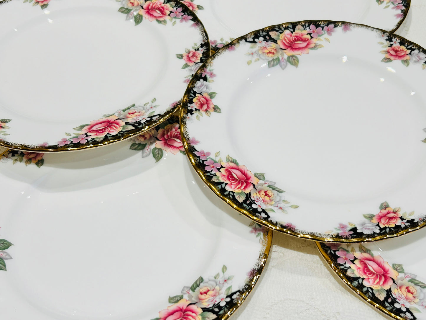 Royal Albert Concerto A set of 6 Lunch  Plates