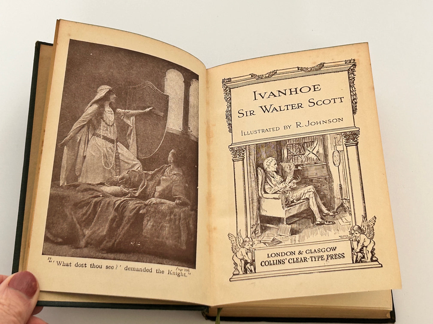 Set of Vintage Classic Books by Sir Walter Scott