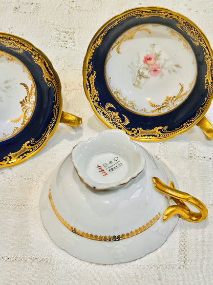 Limoge Vintage China Teacups
