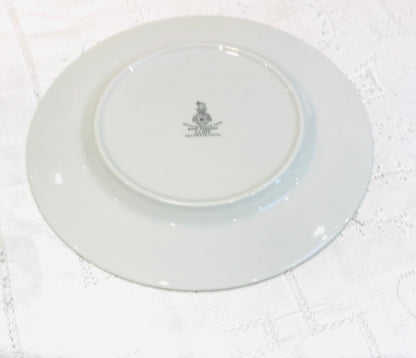 Royal Doulton Rose Elegans Soup Bowl - Twin Handle with Saucer
