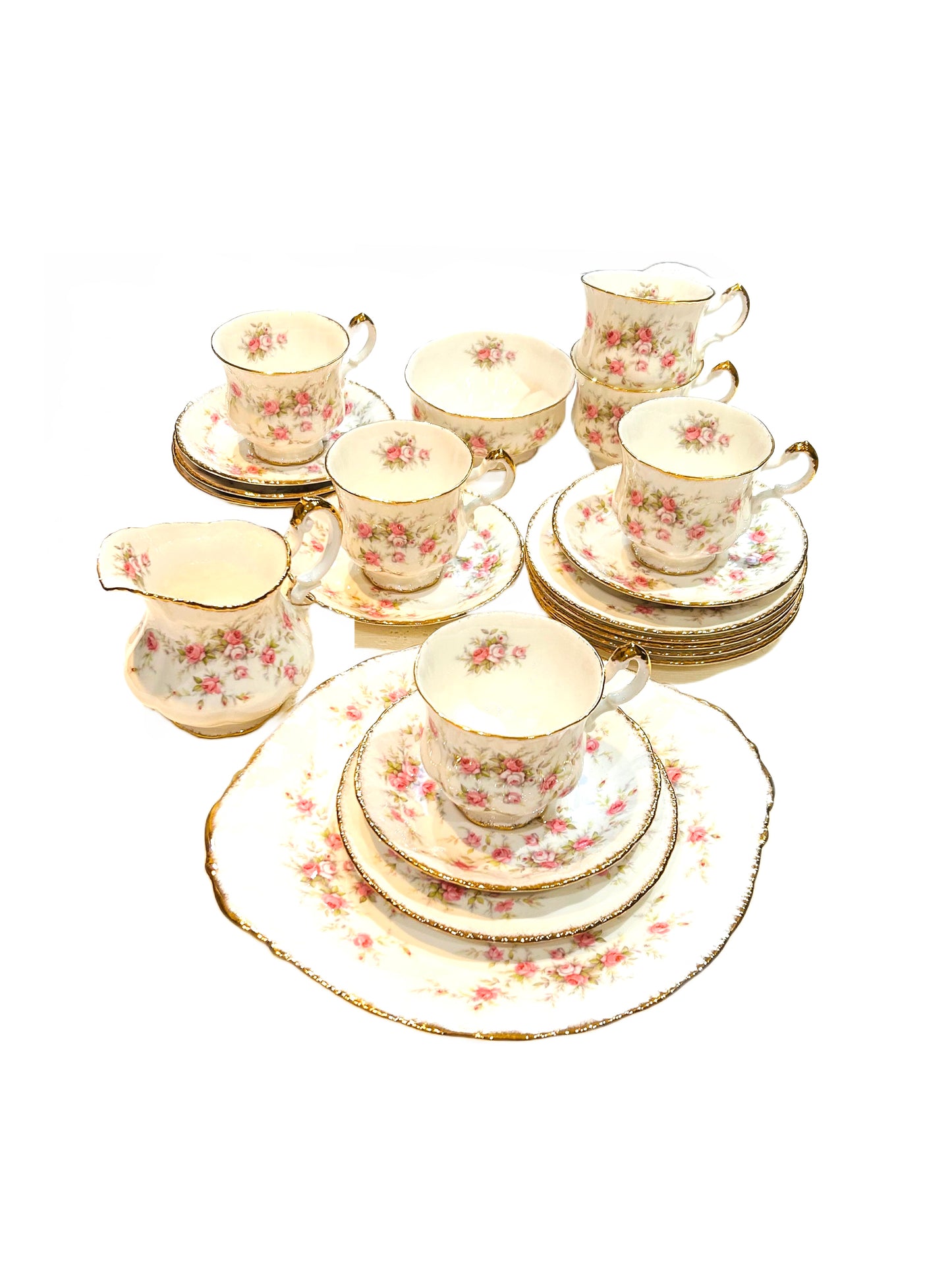 SOLD -  Paragon “Victoriana Rose” Tea set