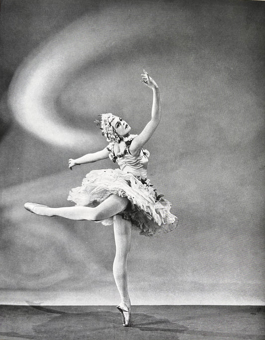 Vintage Ballet Photographic Print Tchaikovsky Pamela May The Rose Fairy The Sleeping Princess.