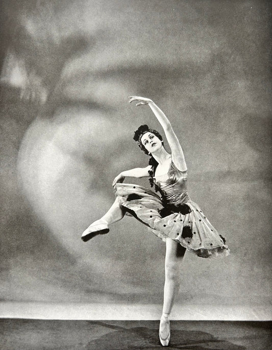 Vintage Ballet Photographic Print Tchaikovsky Mary Honer Sleeping Princess The Violet  Fairy