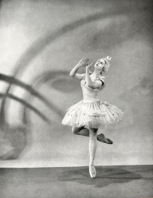 Vintage Ballet Photographic Print Tchaikovsky Elizabeth Miller The Song Bird Fairy The Sleeping Princess