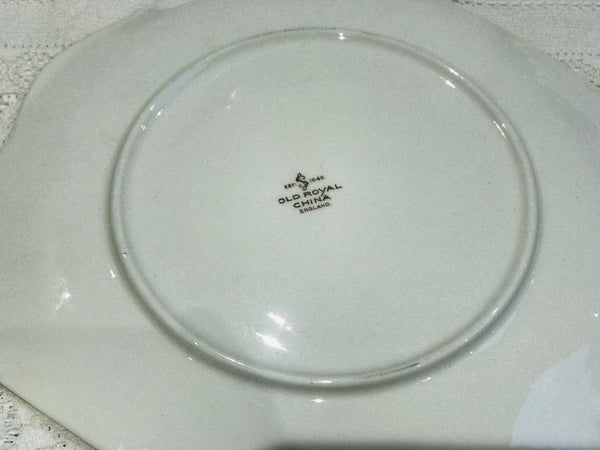 OLD ROYAL Juego de platillos de taza de té de 4 piezas - Art Déco