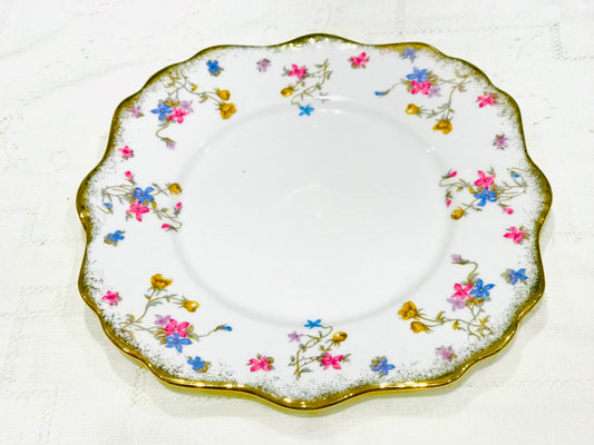 Afternoon Tea Cake Plate by Royal Stafford “Pompadour”