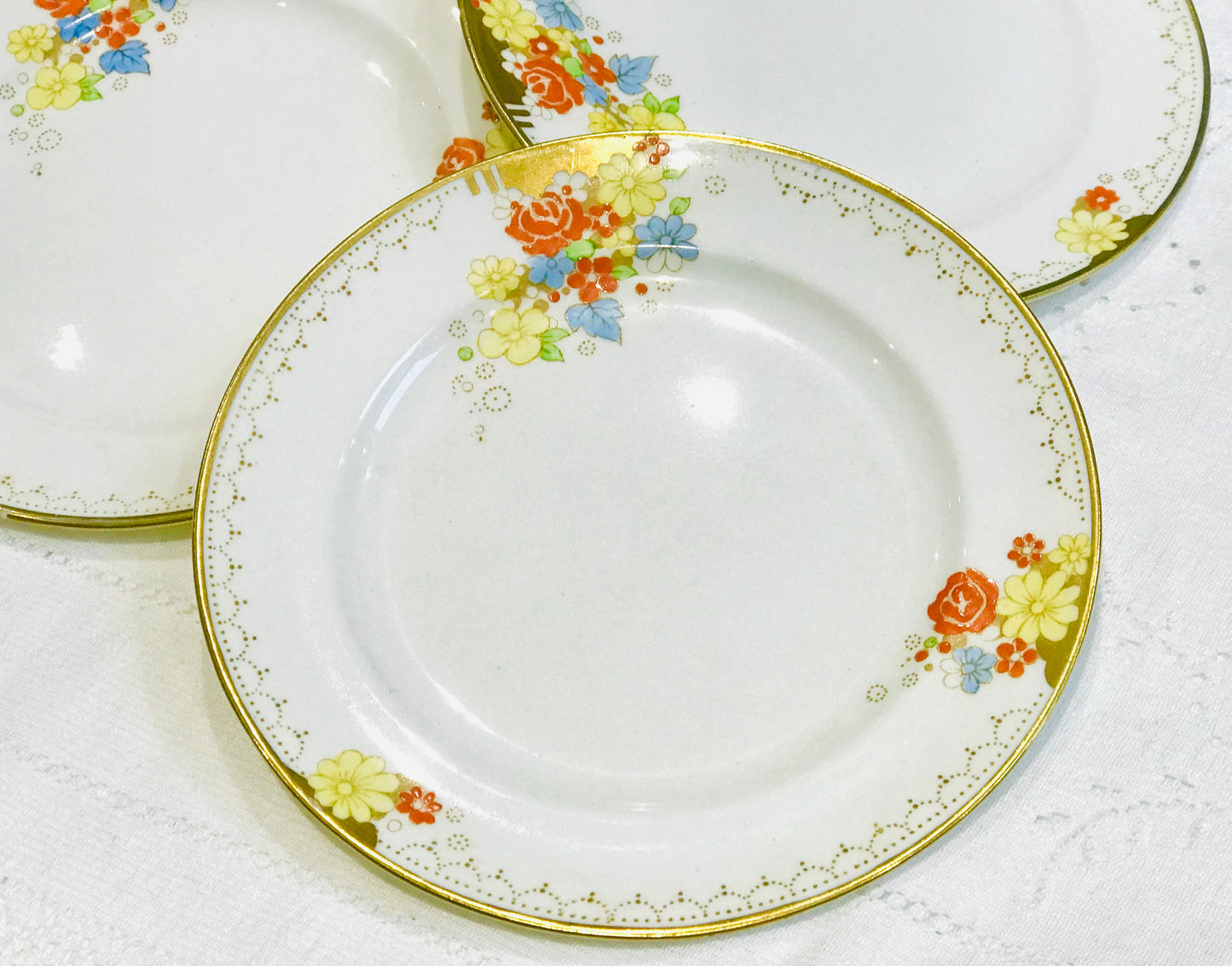 Vintage Tea Plates - “Gleneagles”