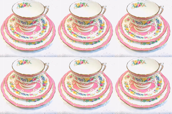 Charming Pink Tea Set Elevate Your Tea Time