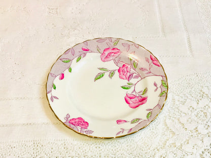 Pink & Lilac Teacup Trio pattern is Melton by New Chelsea China