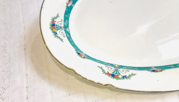 Art Nouveau Antique Serving Meat Platter and Vegetable Dishes Dinnerware